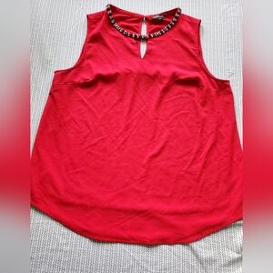 Dalia red womens blouse